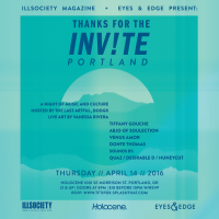Thanks For The Invite (PORTLAND) – April 14 w/ Tiffany Gouche & Abjo of Soulection + More!